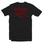 The New F2 “Champion” tee (Blk/Red)